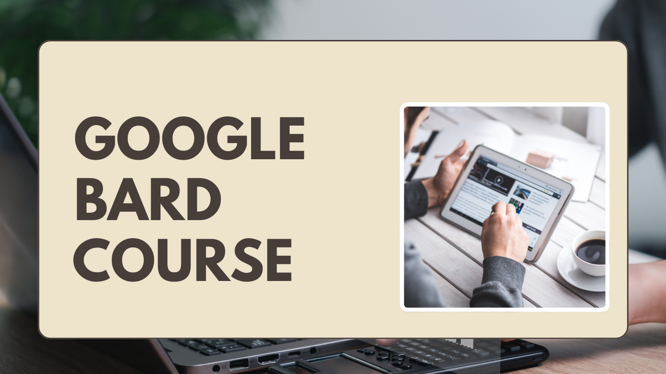 Google Bard Training Certification Course Pakistan