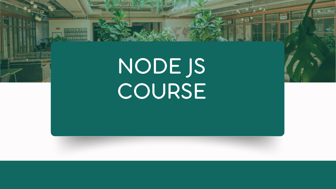 Node JS Training Certification Course Pakistan