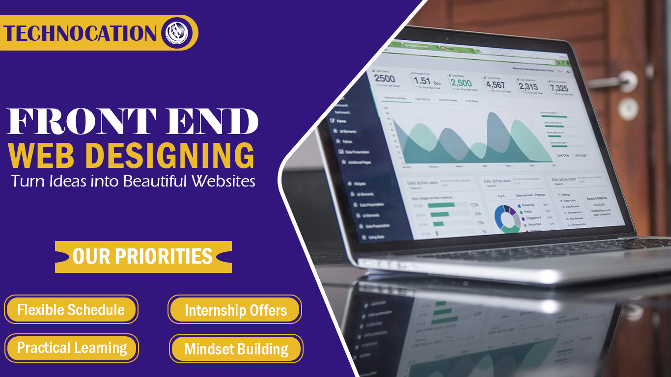 Front End Web Designing Course Certification in Rawalpindi & Islamabad