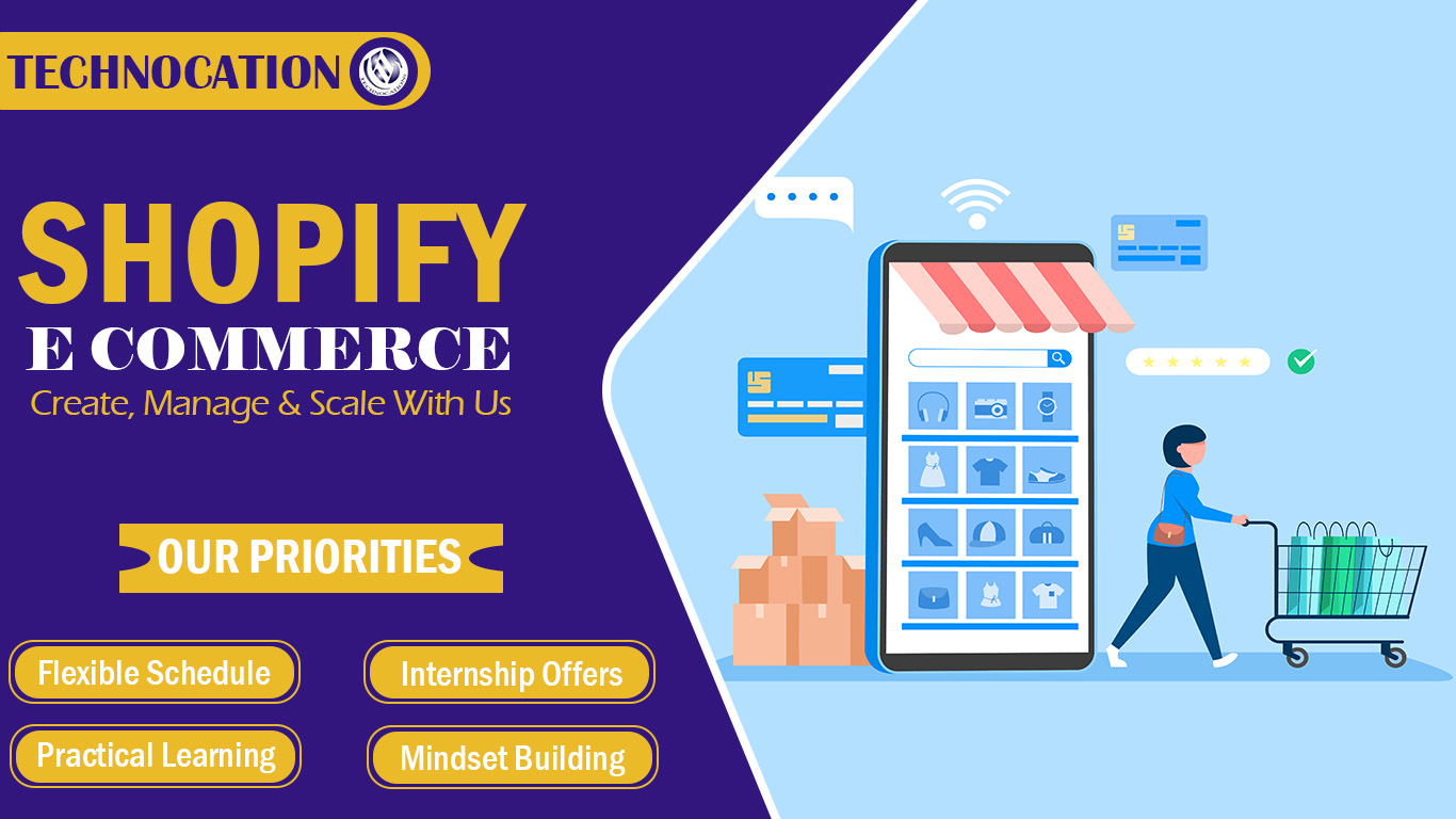 Shopify E commerce Course Certification in Rawalpindi & Islamabad