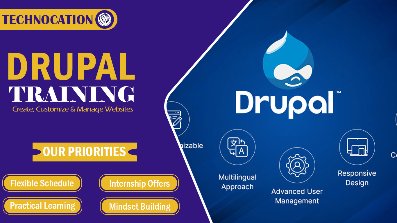 Drupal Course Certification in Rawalpindi Islamabad