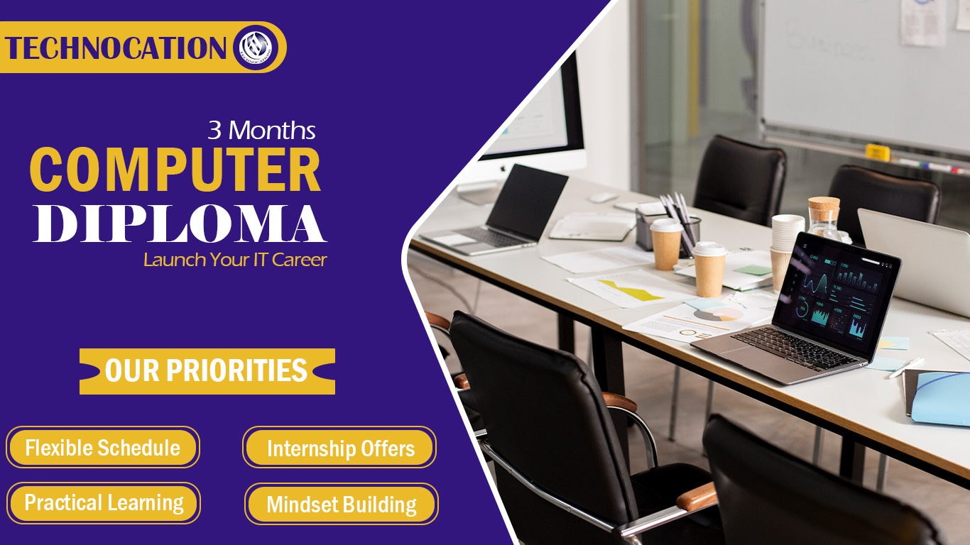 3 Months Computer Diploma Course Certification in Rawalpindi Islamabad