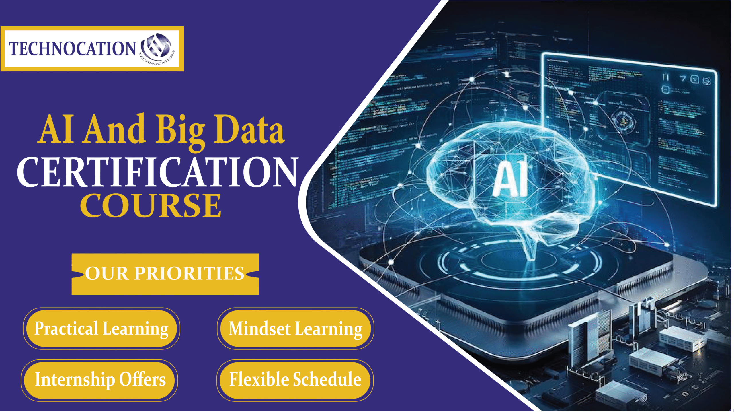 AI and big data certification course.