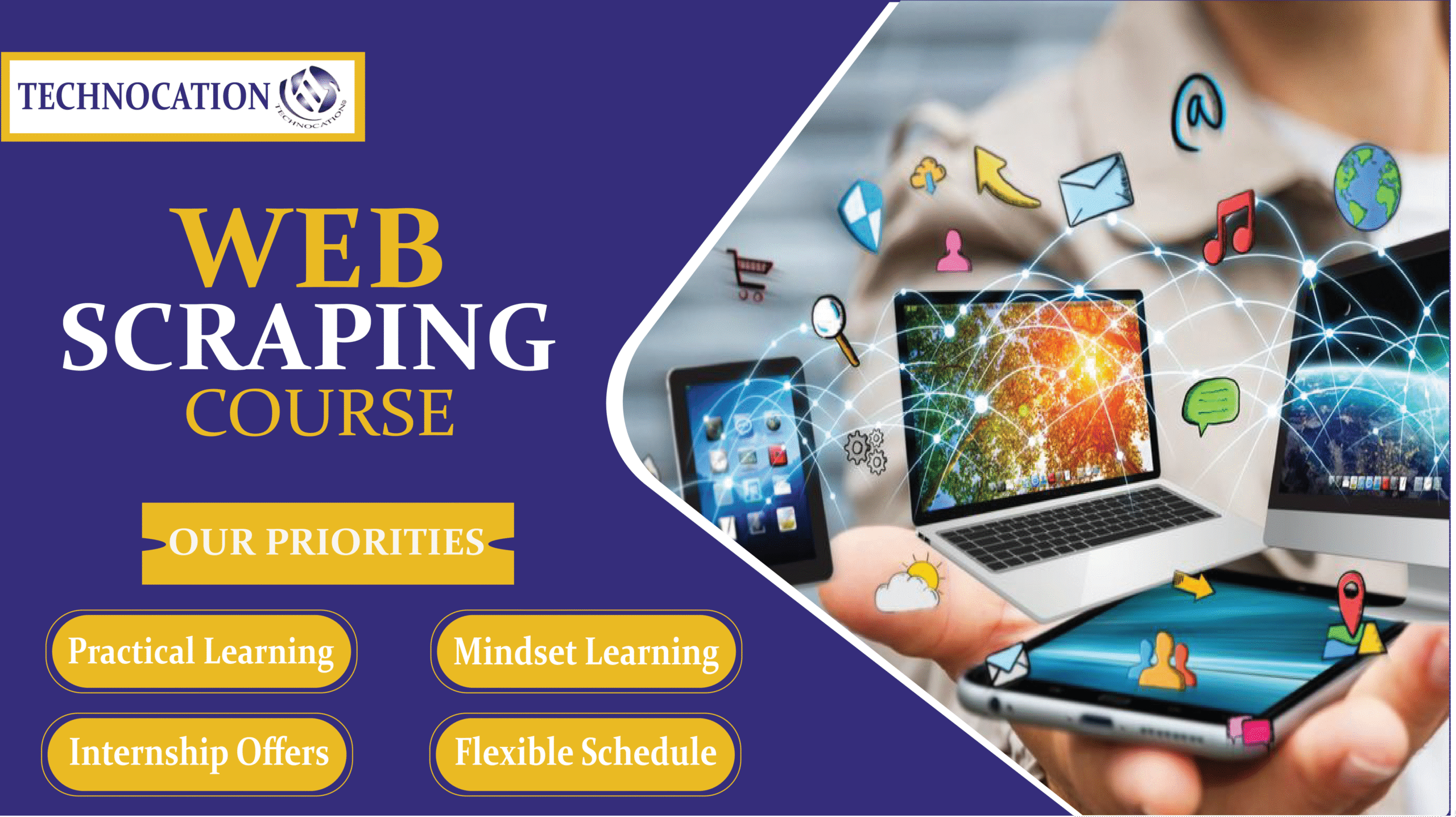 Web Scraping certification course.