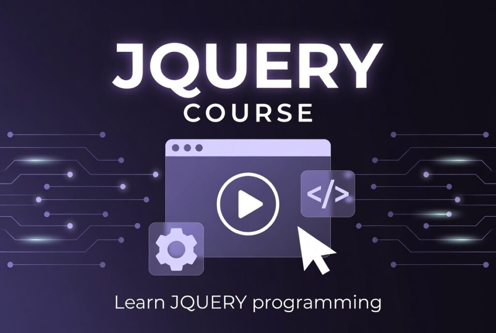 jquery course for beginners.