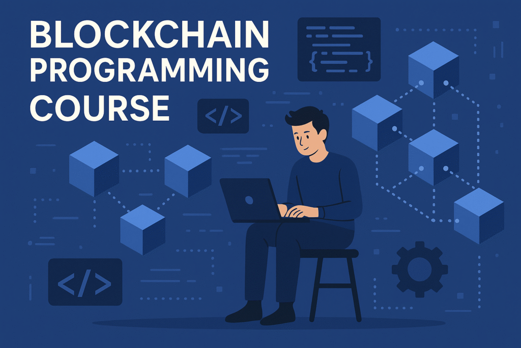 Blockchain programming course for beginners.