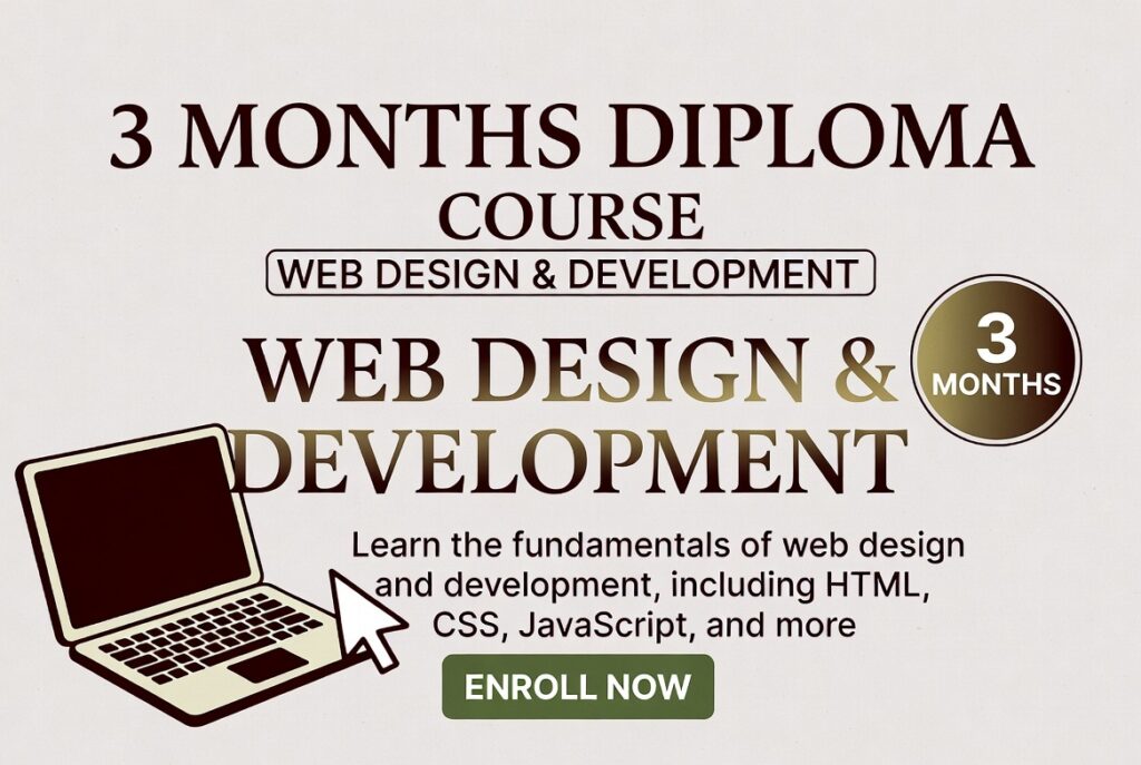 3 months course for beginners.