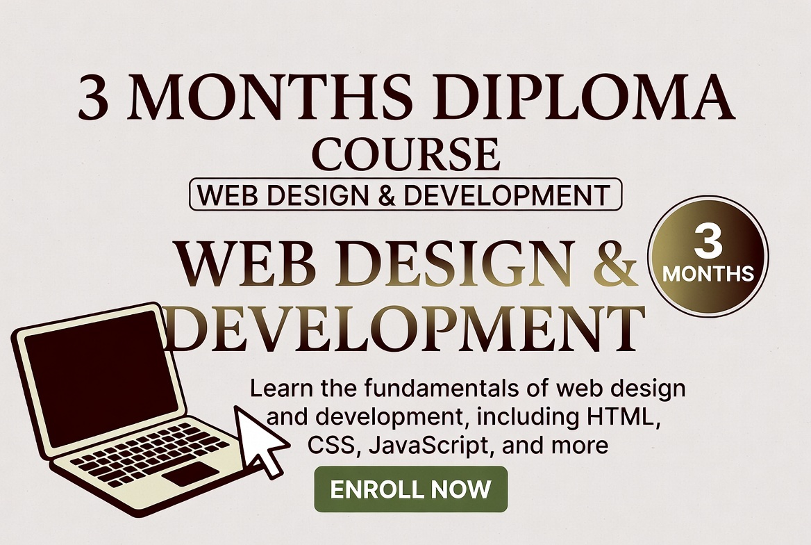 3 months course for beginners.