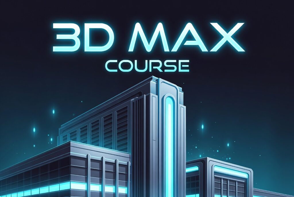 3D max course for beginners.