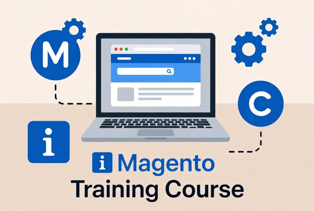 advanced magento training course for beginners.