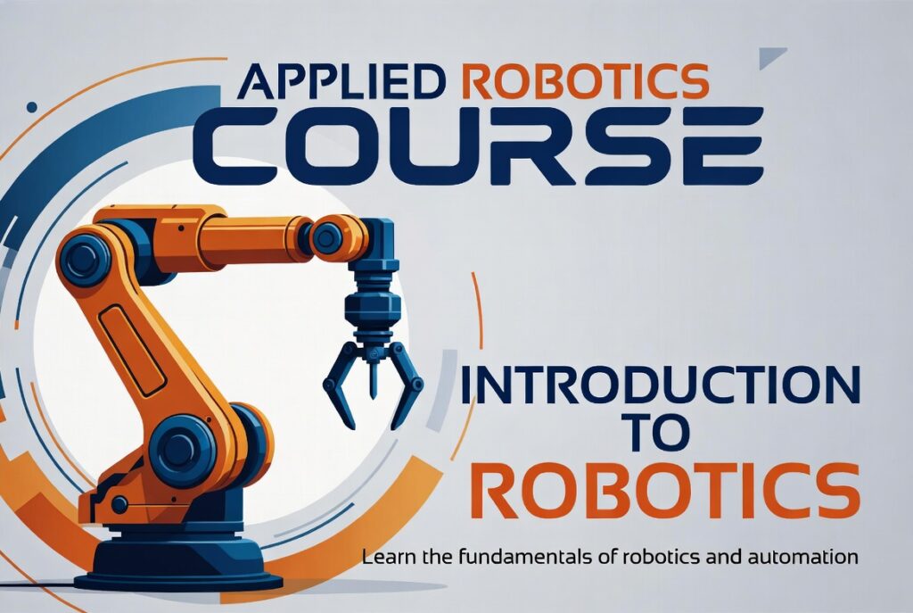Applied Robotics Course for beginners.