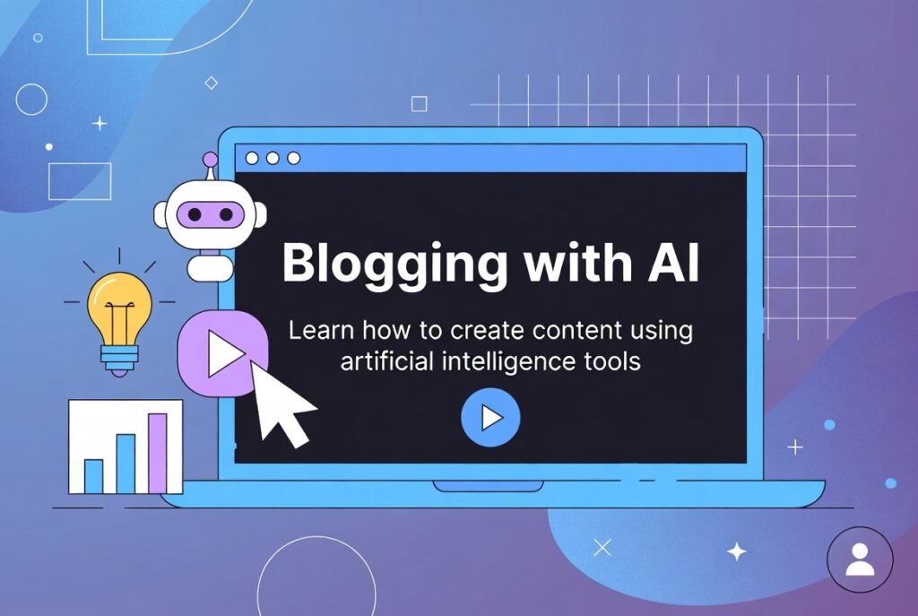 blogging with ai course for beginners.