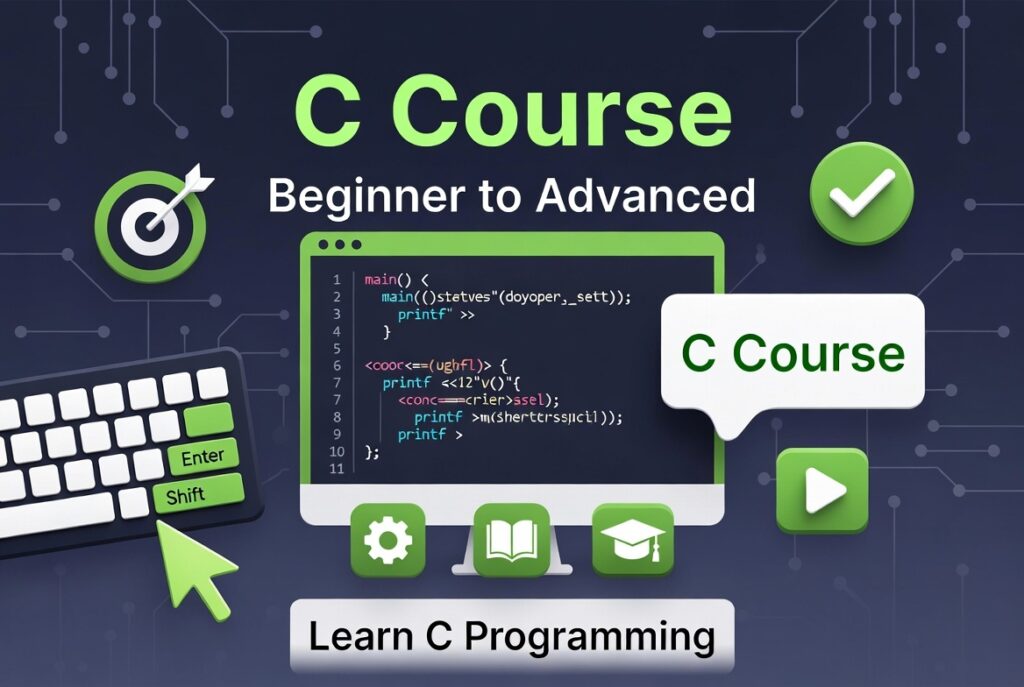 C Programming Course for beginners.