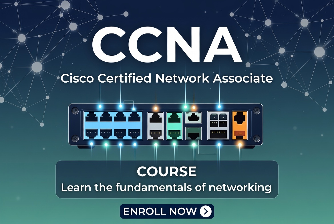CCNA course for beginners.