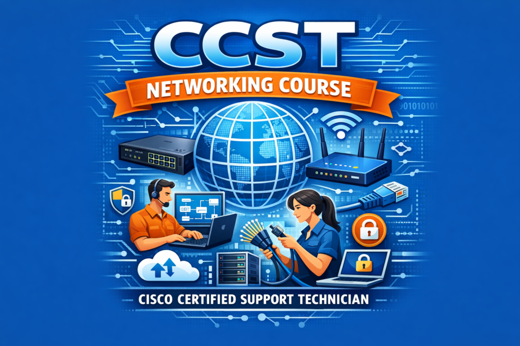 CCST Networking course for beginners.
