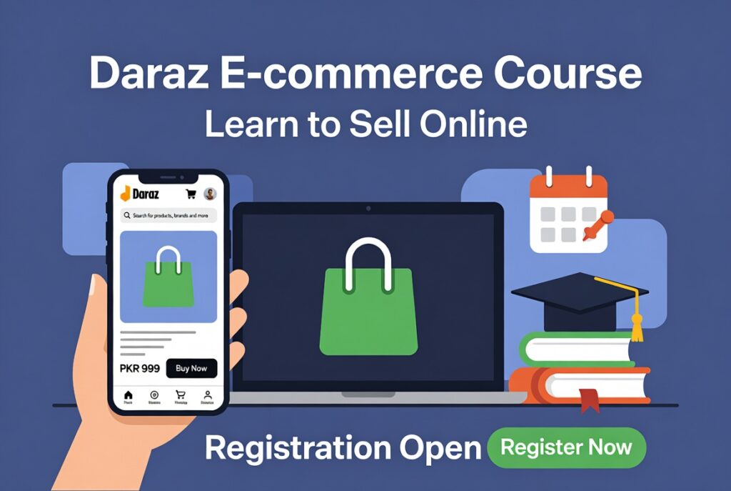 daraz e commerce course for beginners.