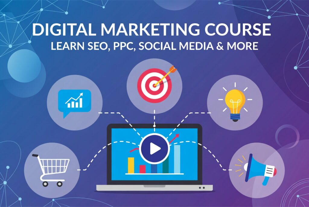 digital marketing course for beginners.
