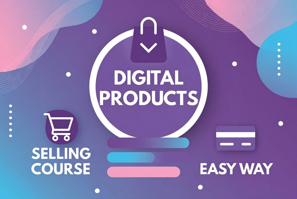 digital products selling course for beginners.