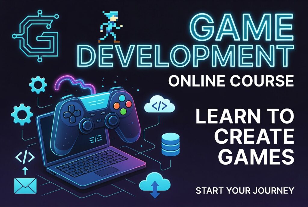 Game development course for beginners.