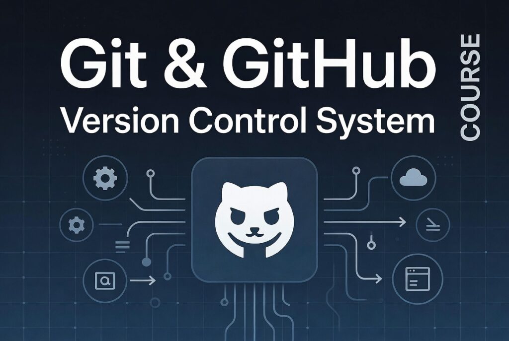 GIT & GITHUB course for beginners.