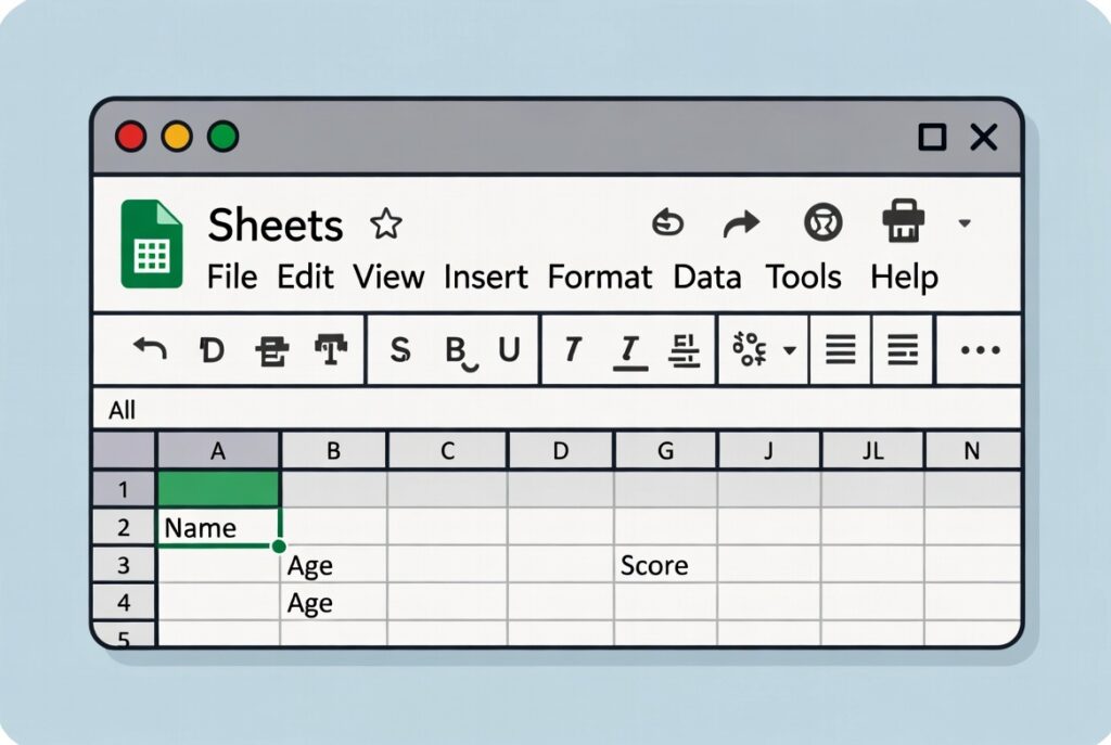 Google Sheets course for beginners.