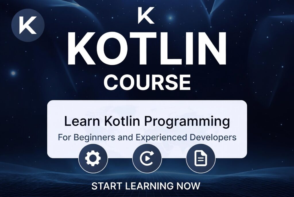 KOTLIN course for beginners.