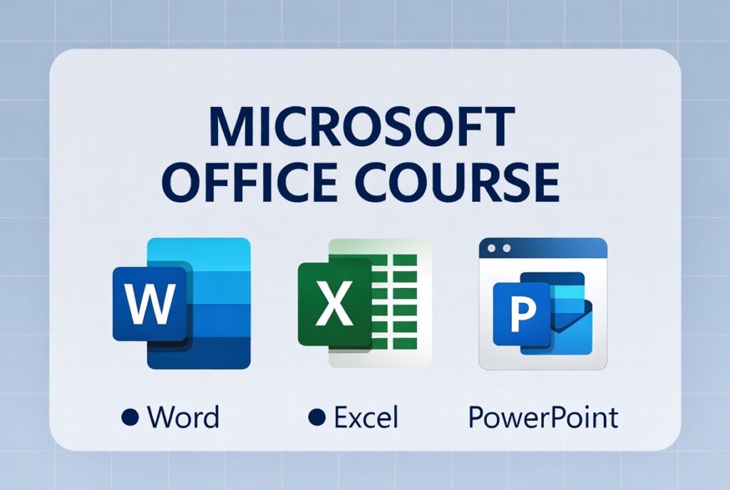 Microsoft office course for beginners.