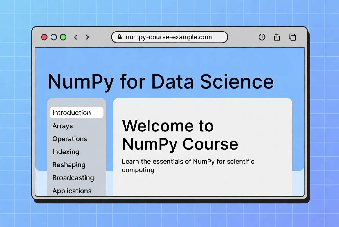 NUMPY | Certification Course Nearby Rawalpindi