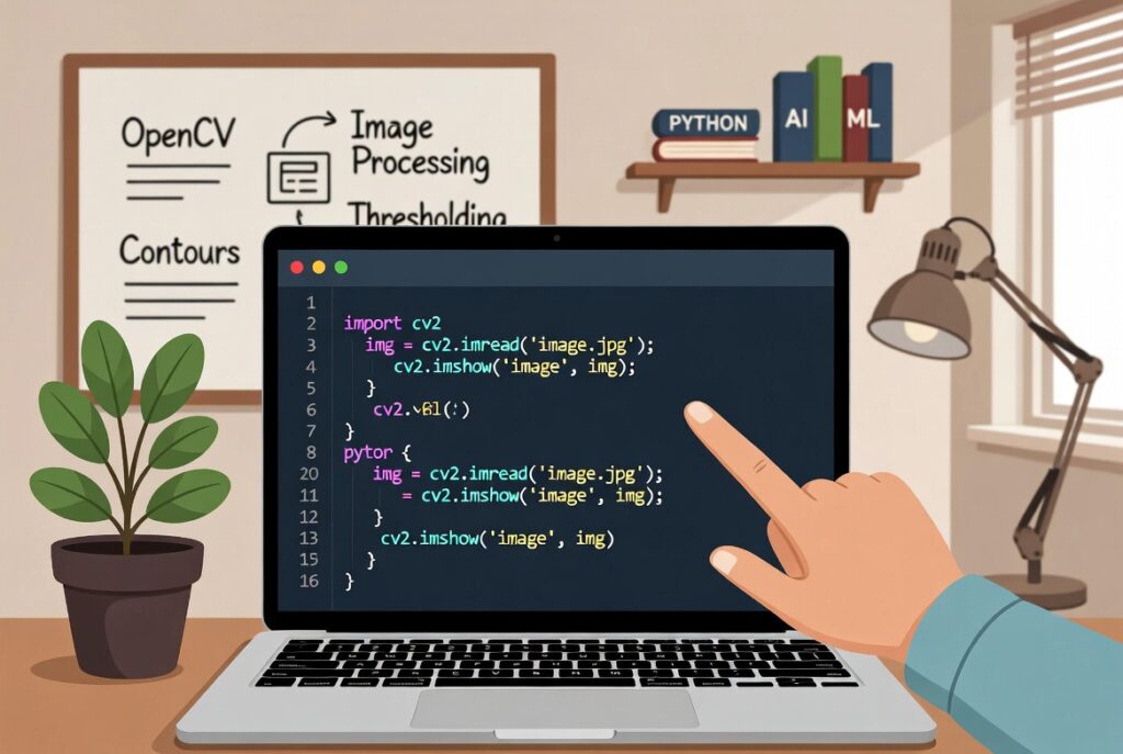 open cv course for beginners.