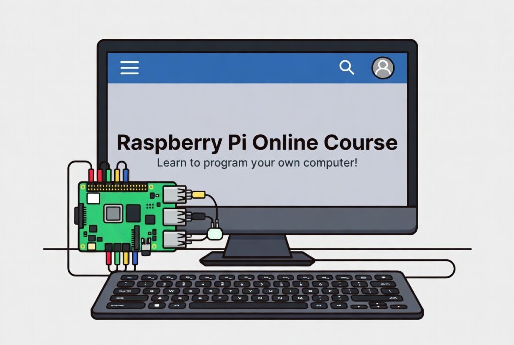 Raspberry PI course for beginners.