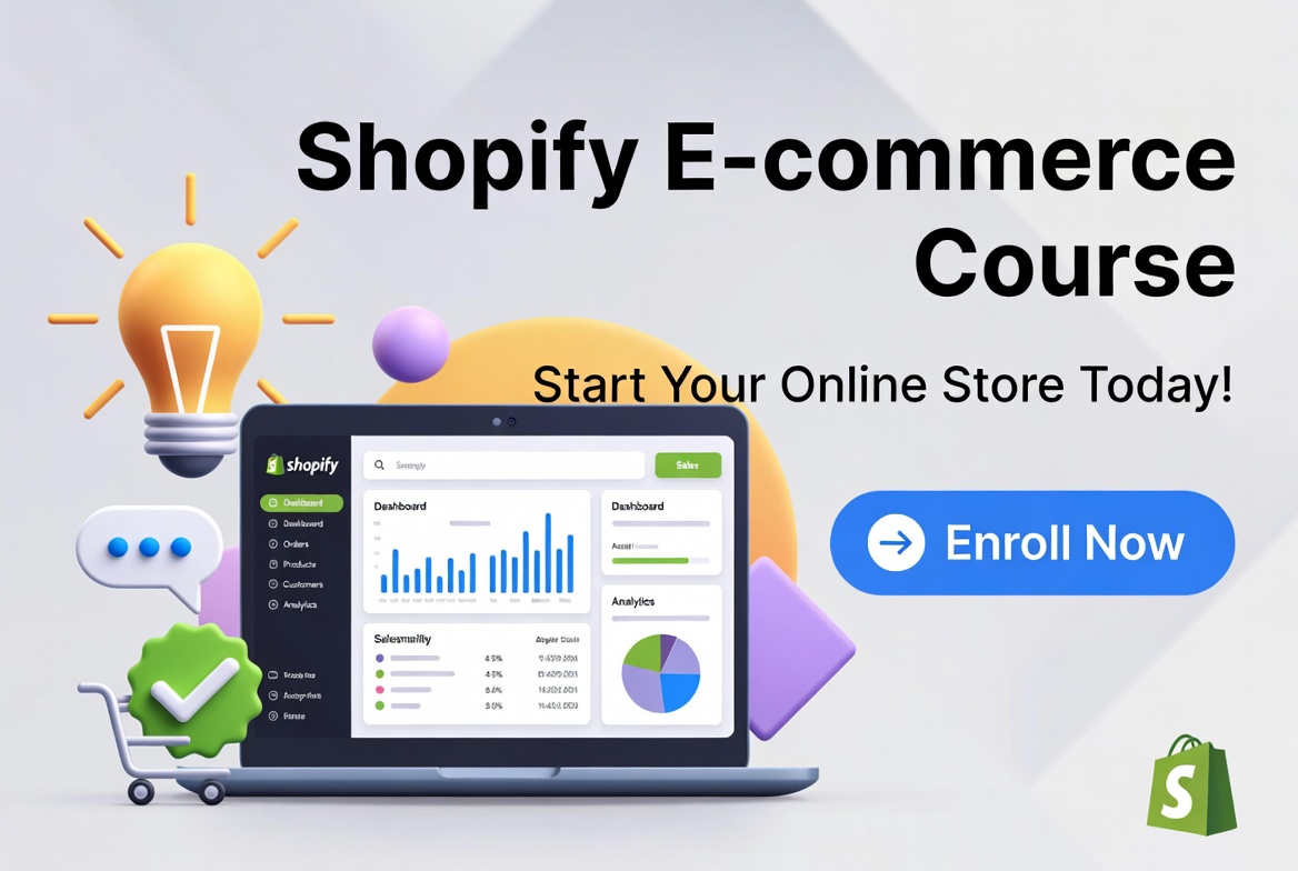 Shopify ECommerce | Course Nearby Rawalpindi