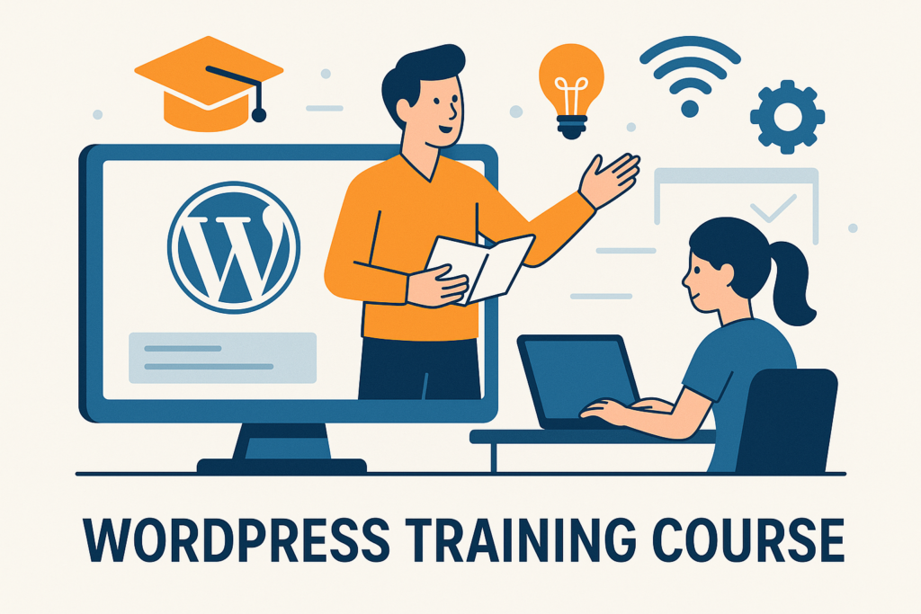 word press training course for beginners.