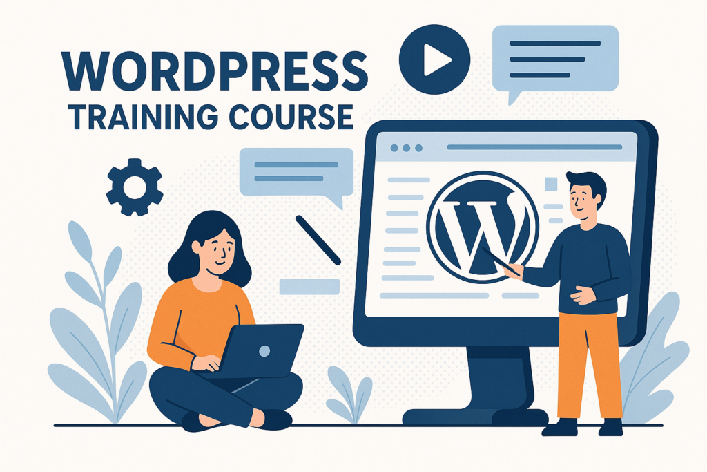 word press training course for beginners.