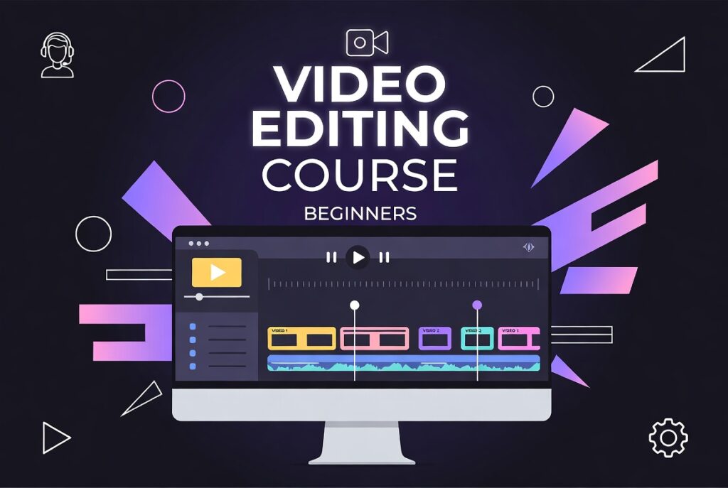 video editing course for beginners.