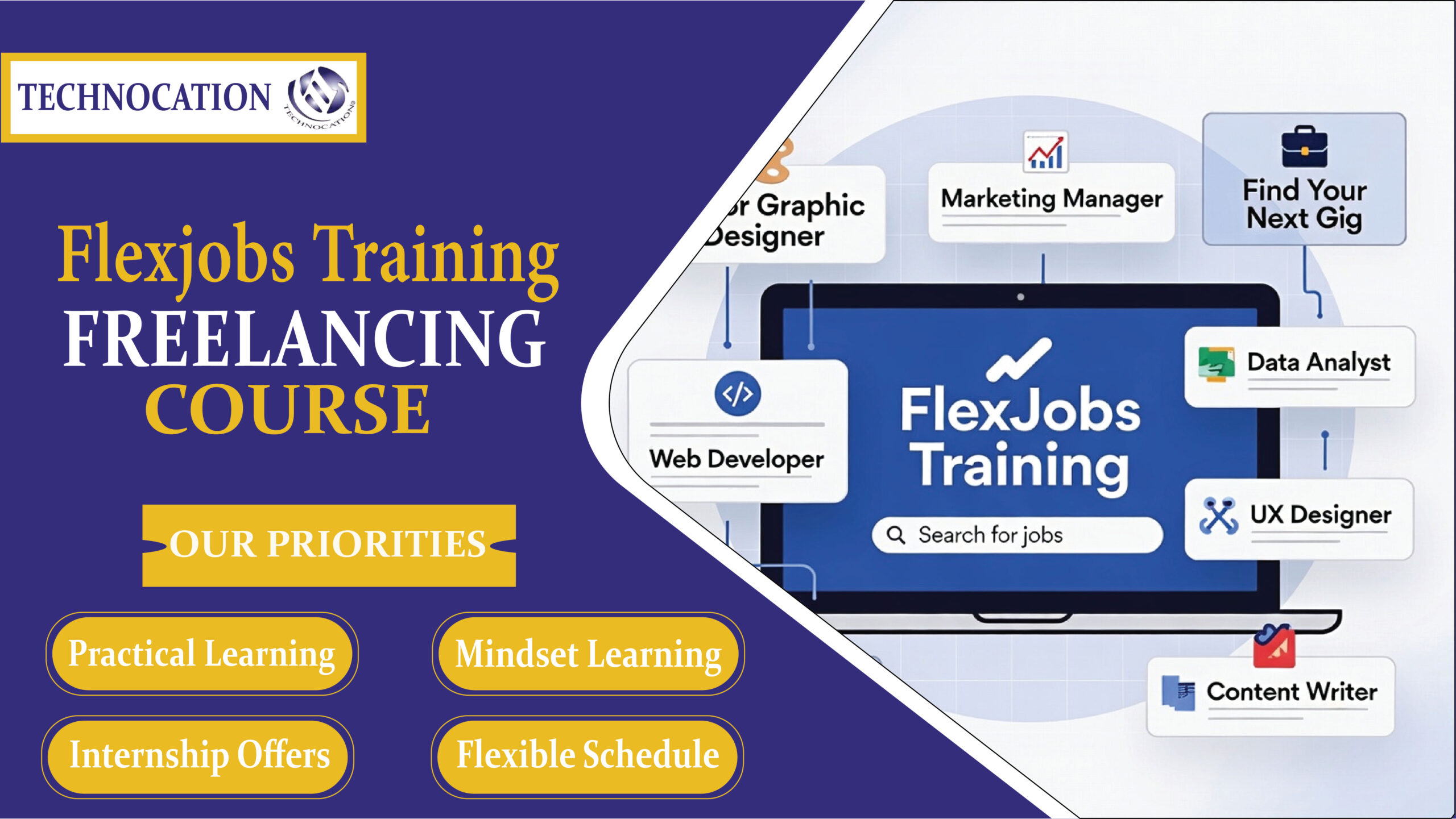 Flexjobs Training course for beginners.