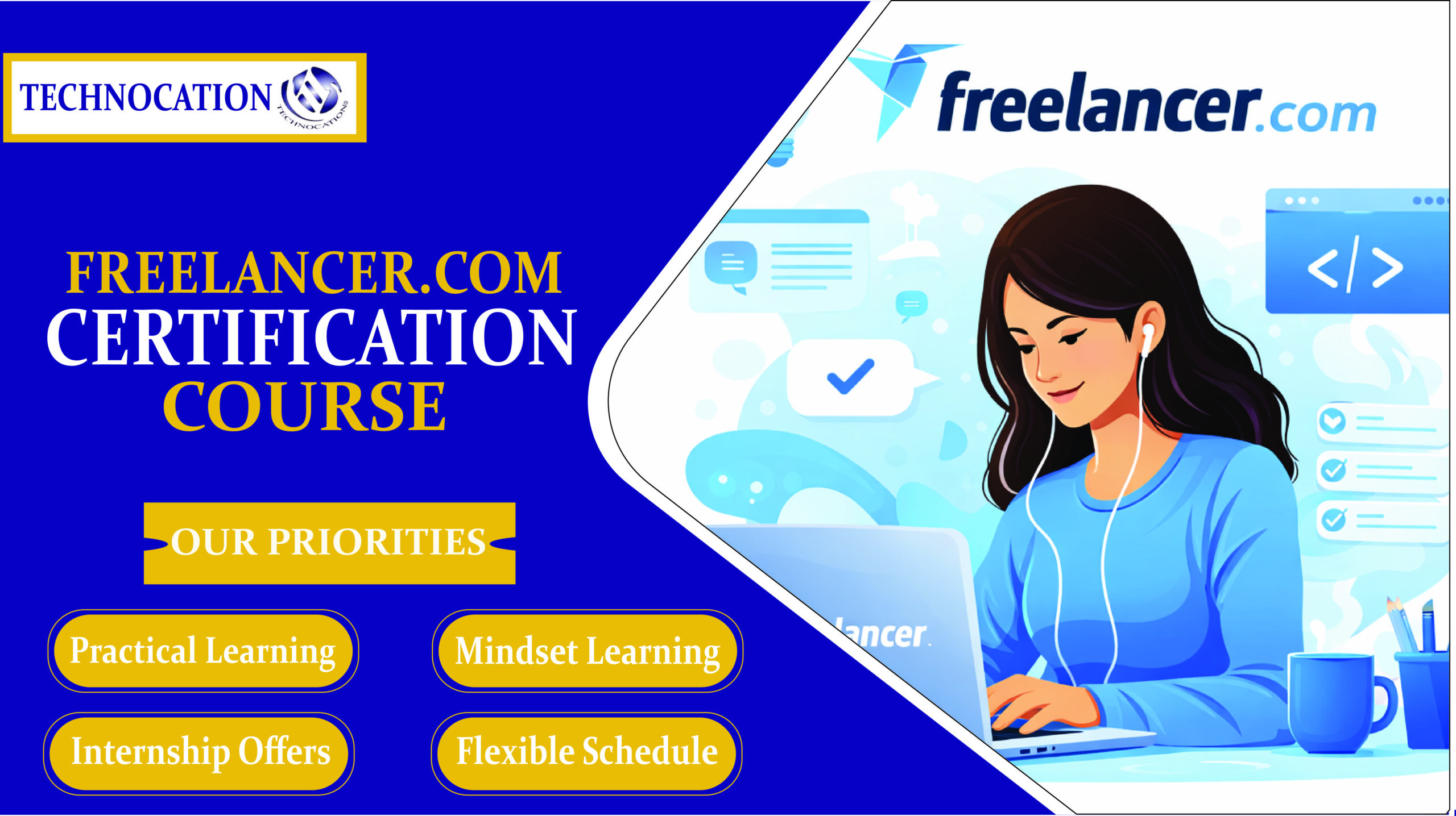 Freelancer.com course for beginners.