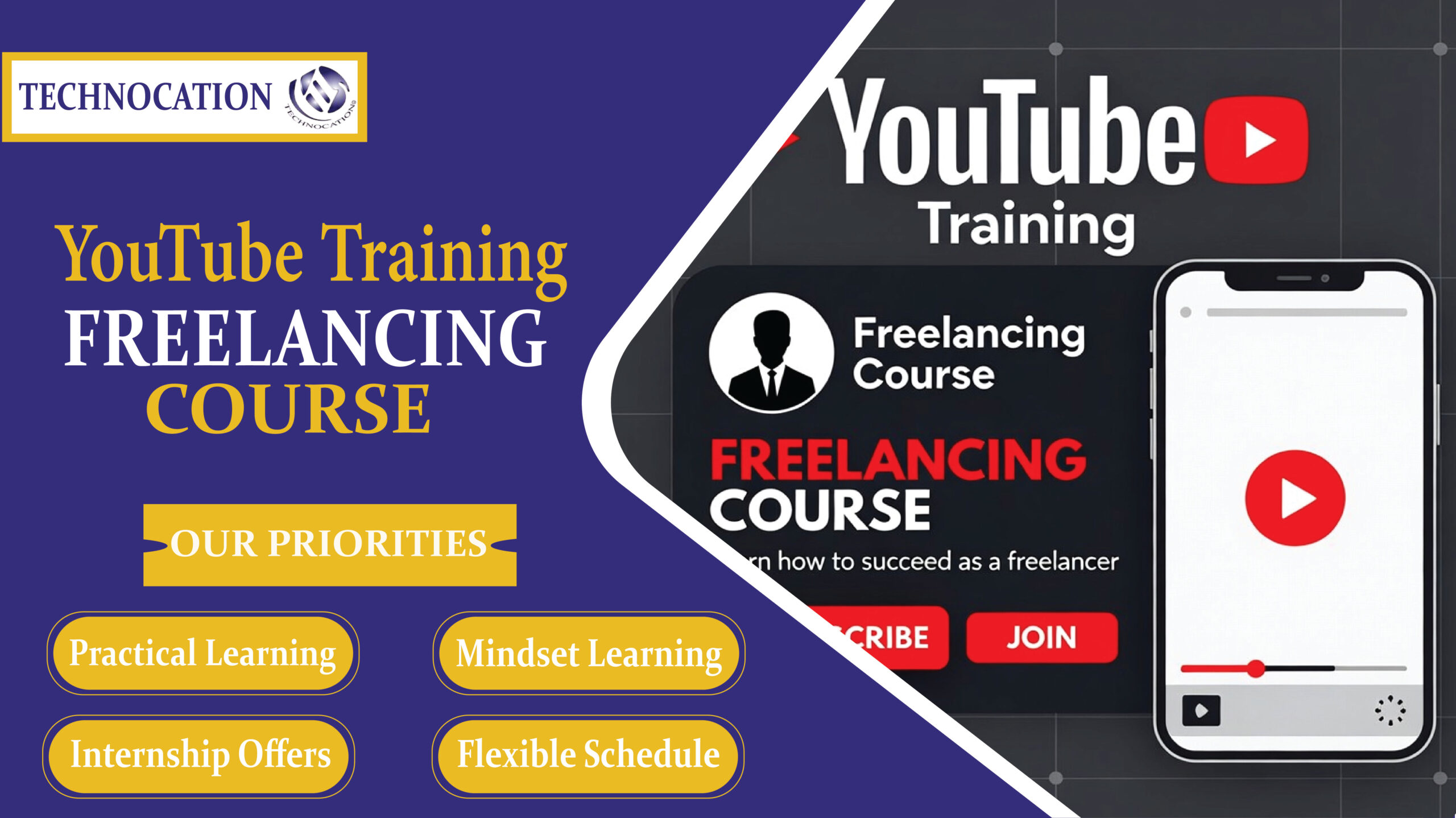 YouTube Training course for beginners.