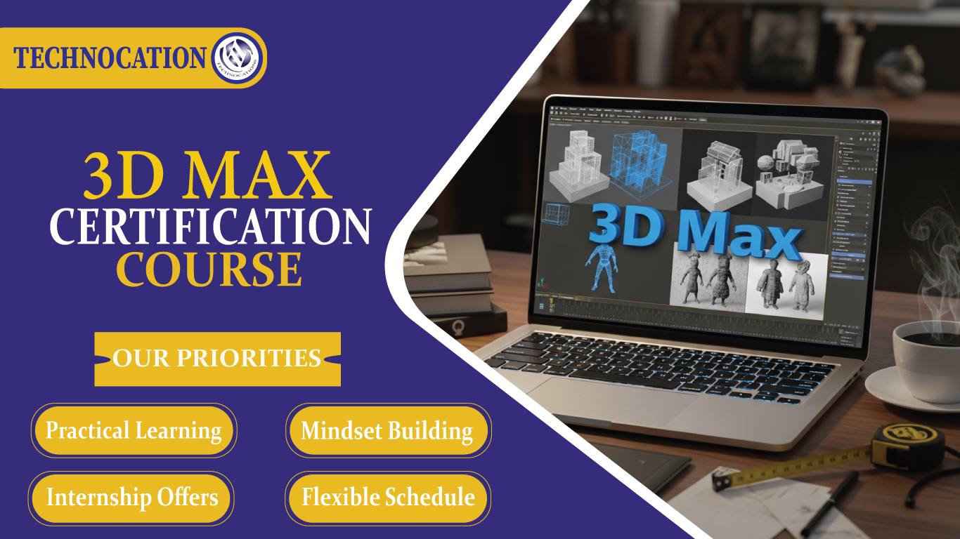 3d Max course for beginners.