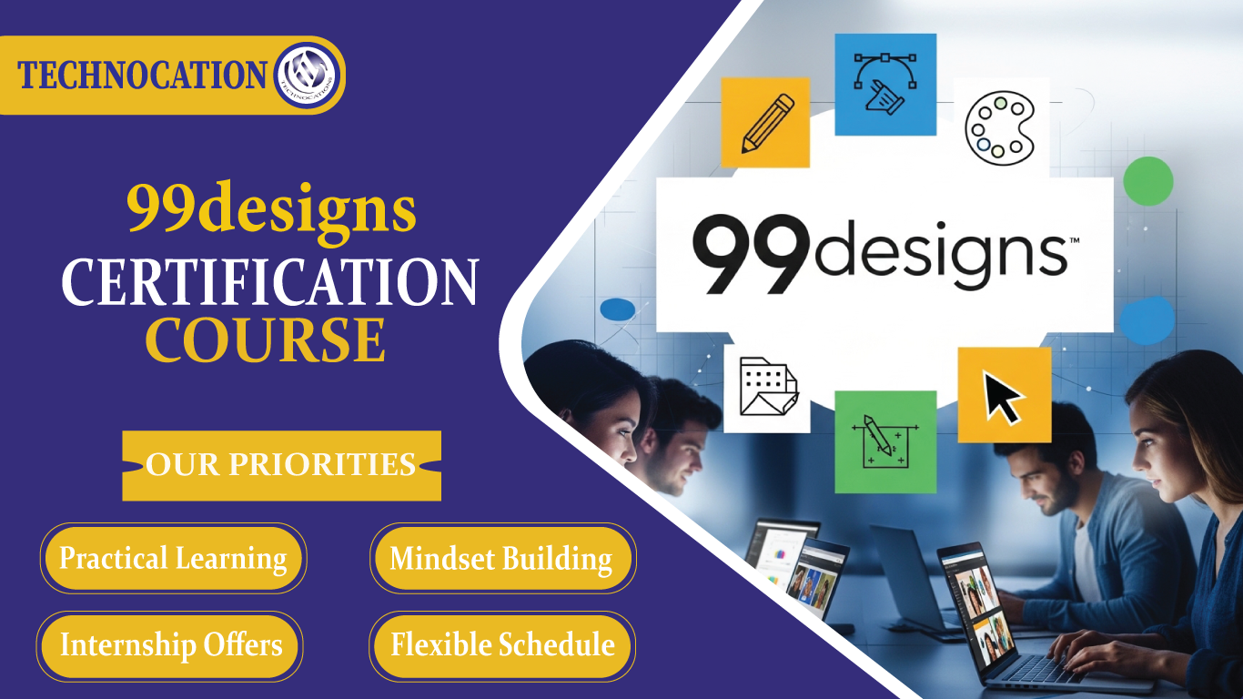 99designs course for beginners.