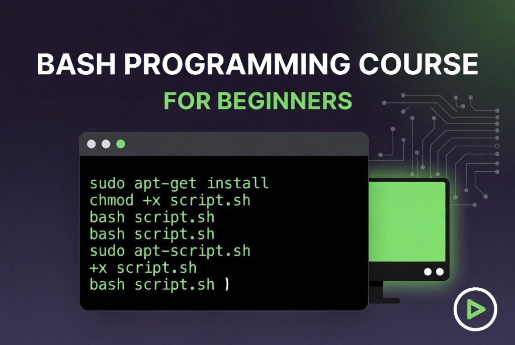 bash programming course for beginners.