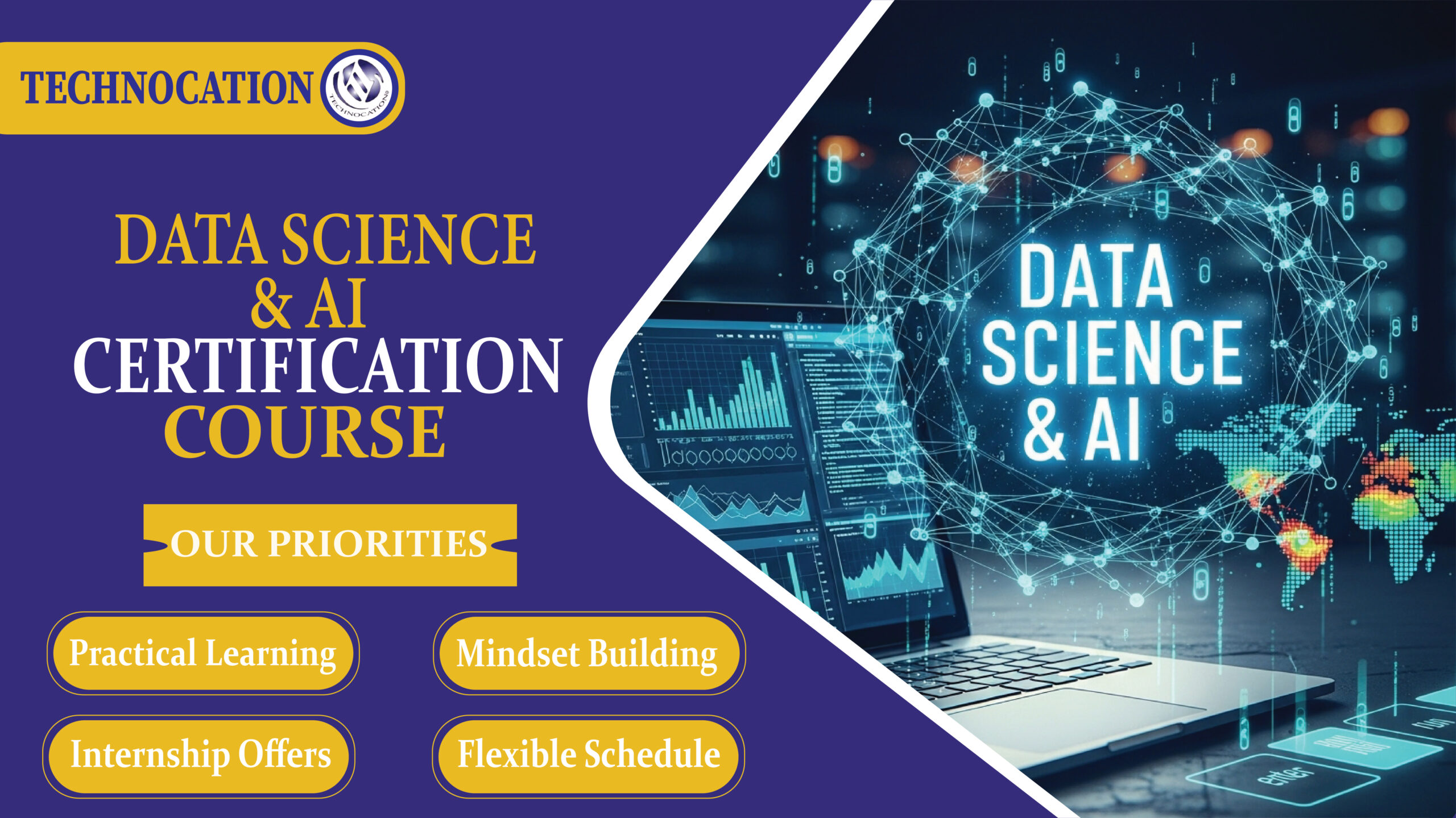 Data science & AI course for beginners.