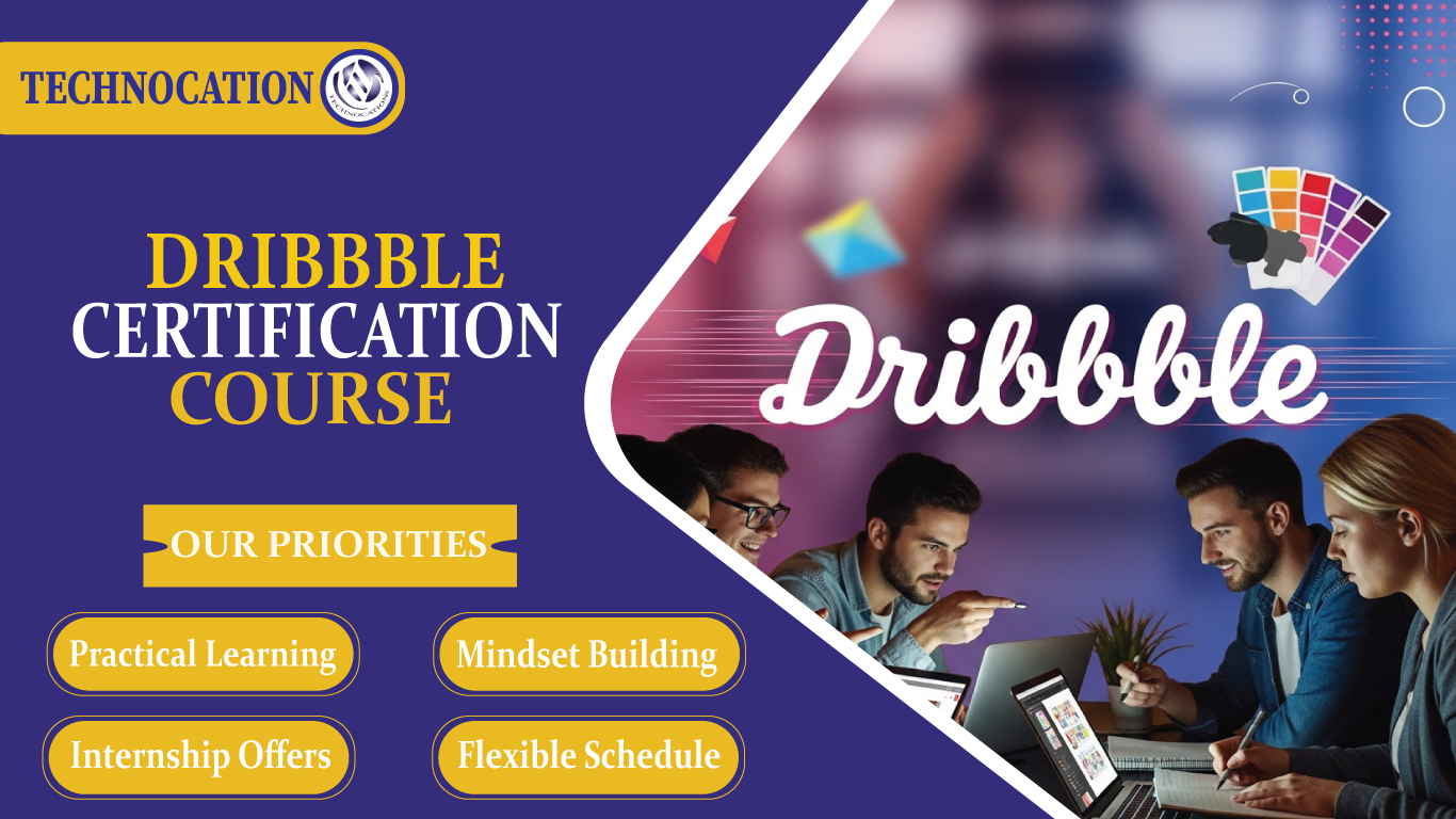 Dribbble freelancing course for beginners.