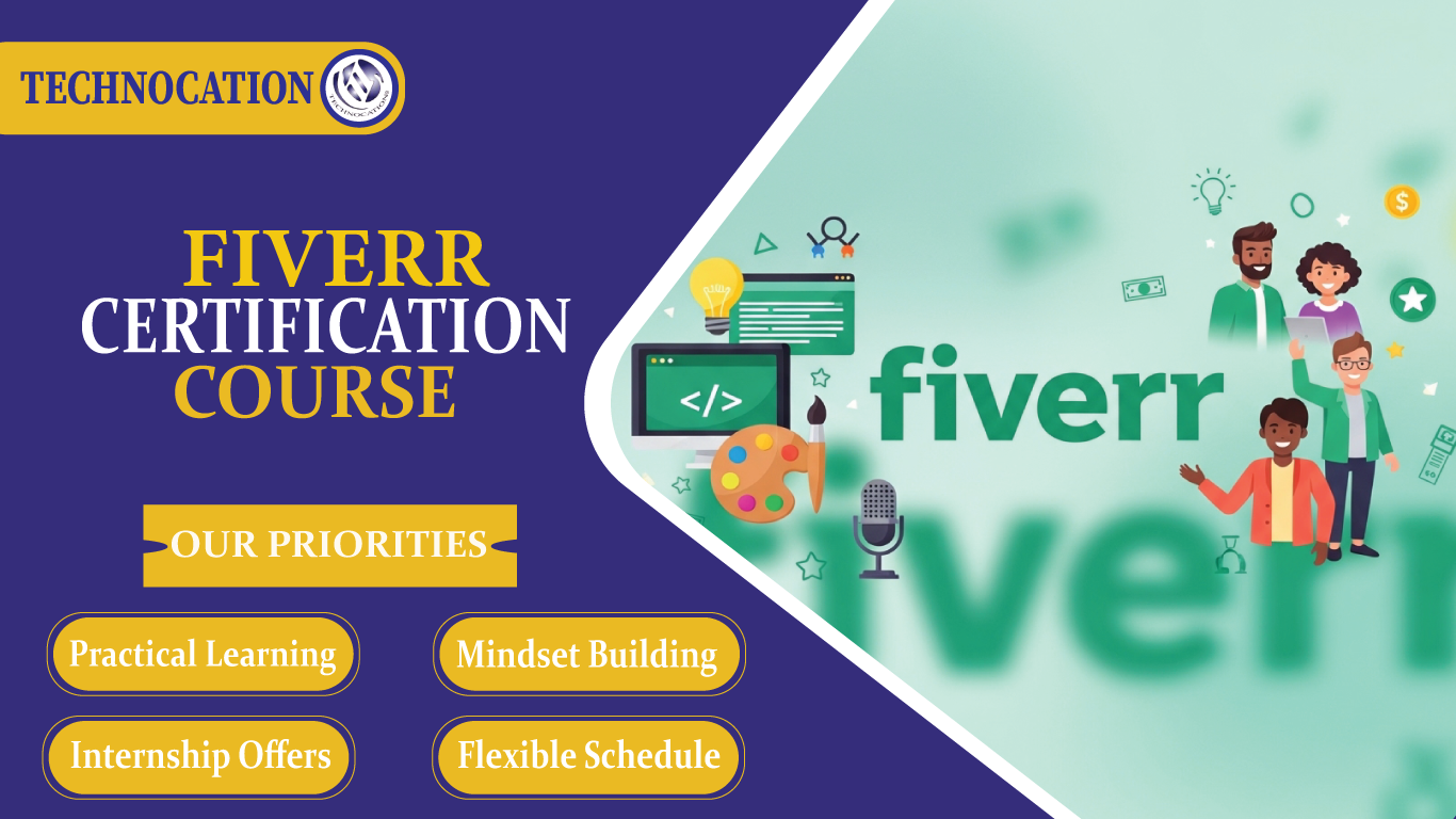 Fiverr course for beginners.