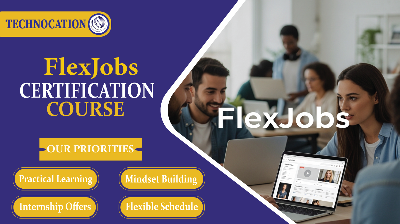 FlexJobs training course for beginners.