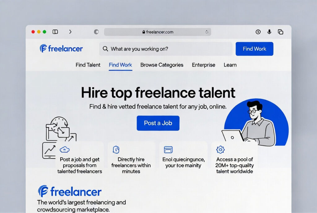 Freelancer.com course for beginners.