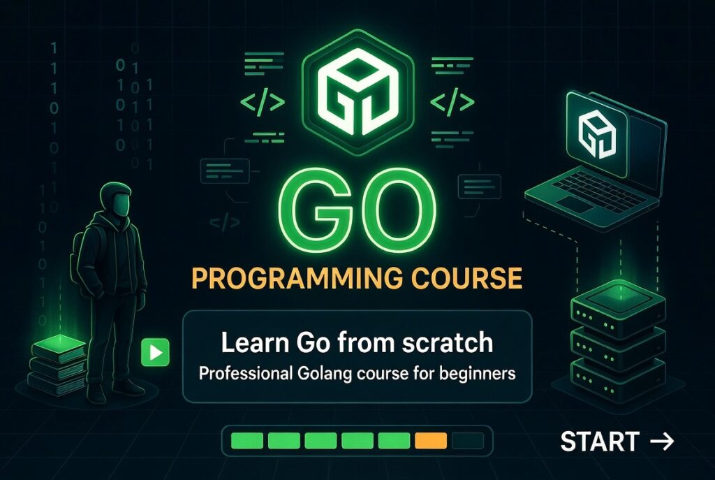 Go programming training for beginners.