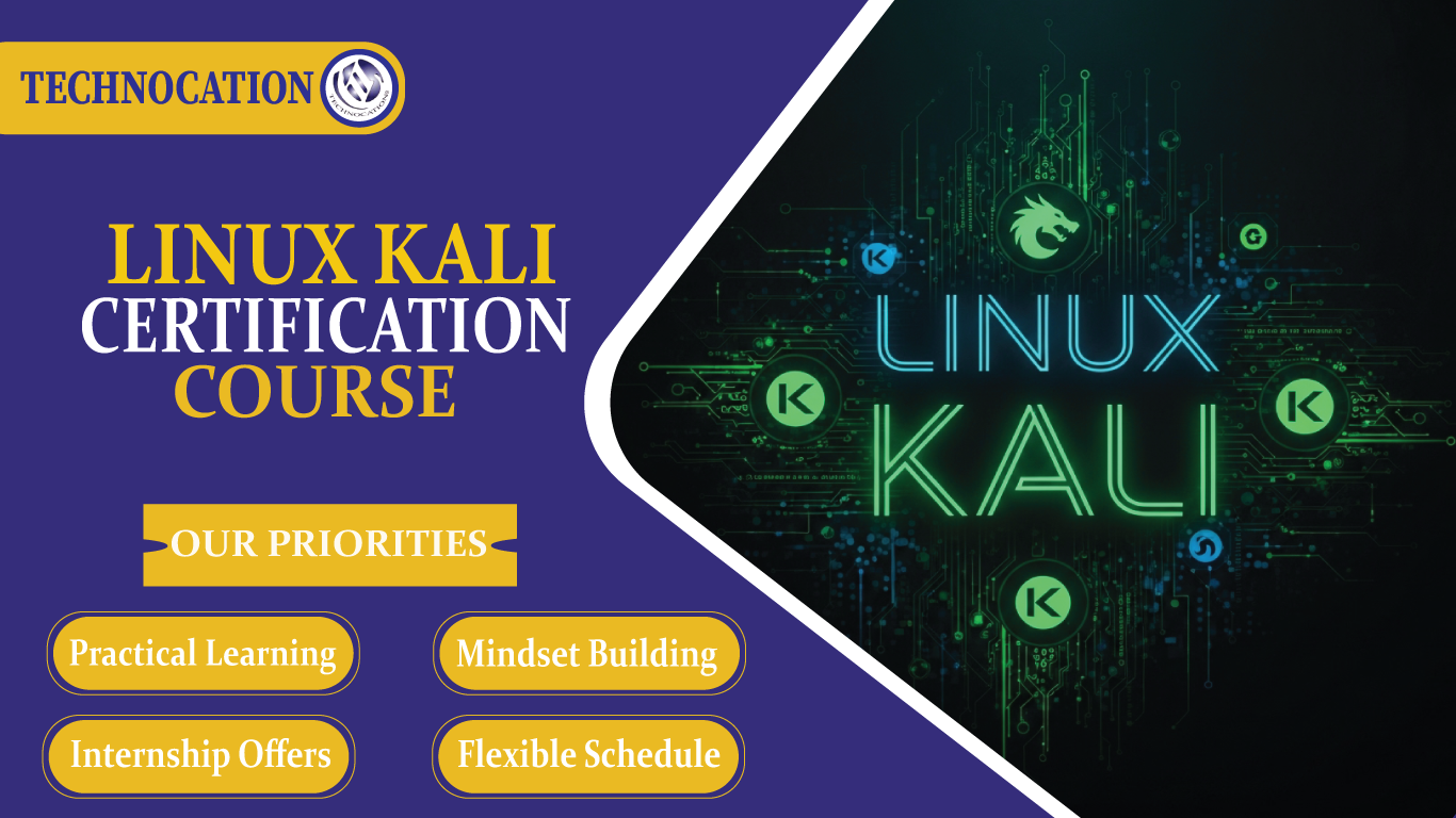 Kali Linux course for beginners.