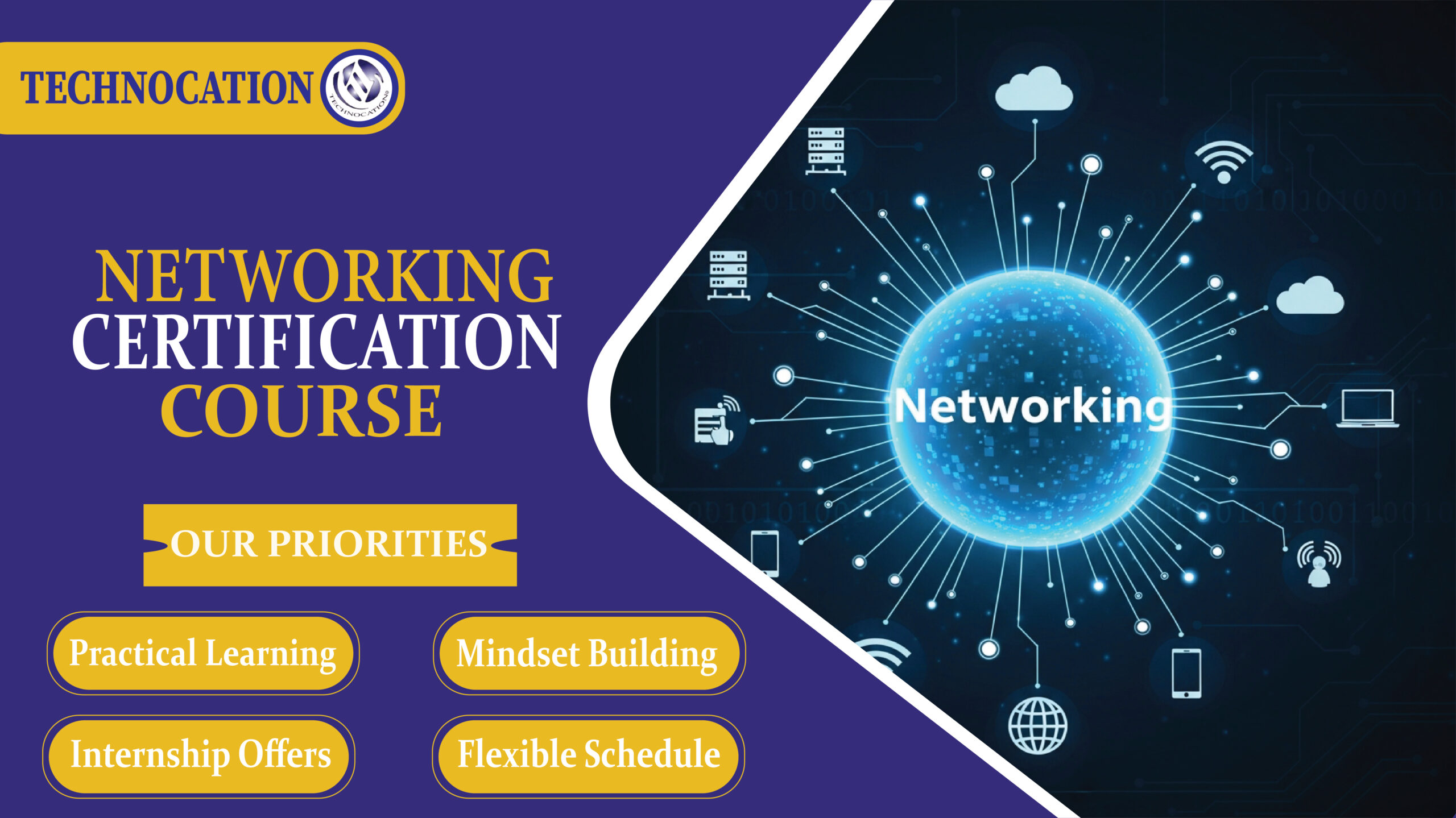 Computer networking course for beginners.