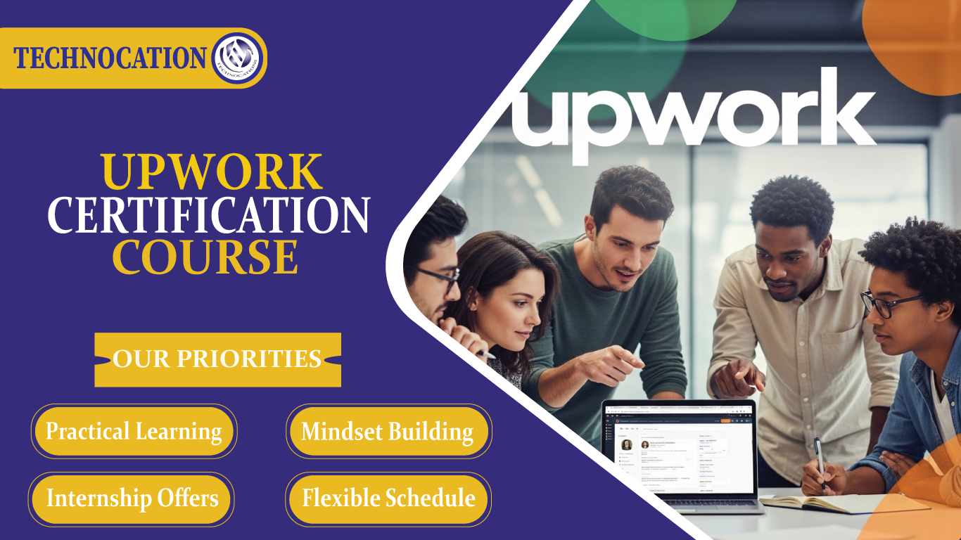 Upwork freelancing course for beginners.