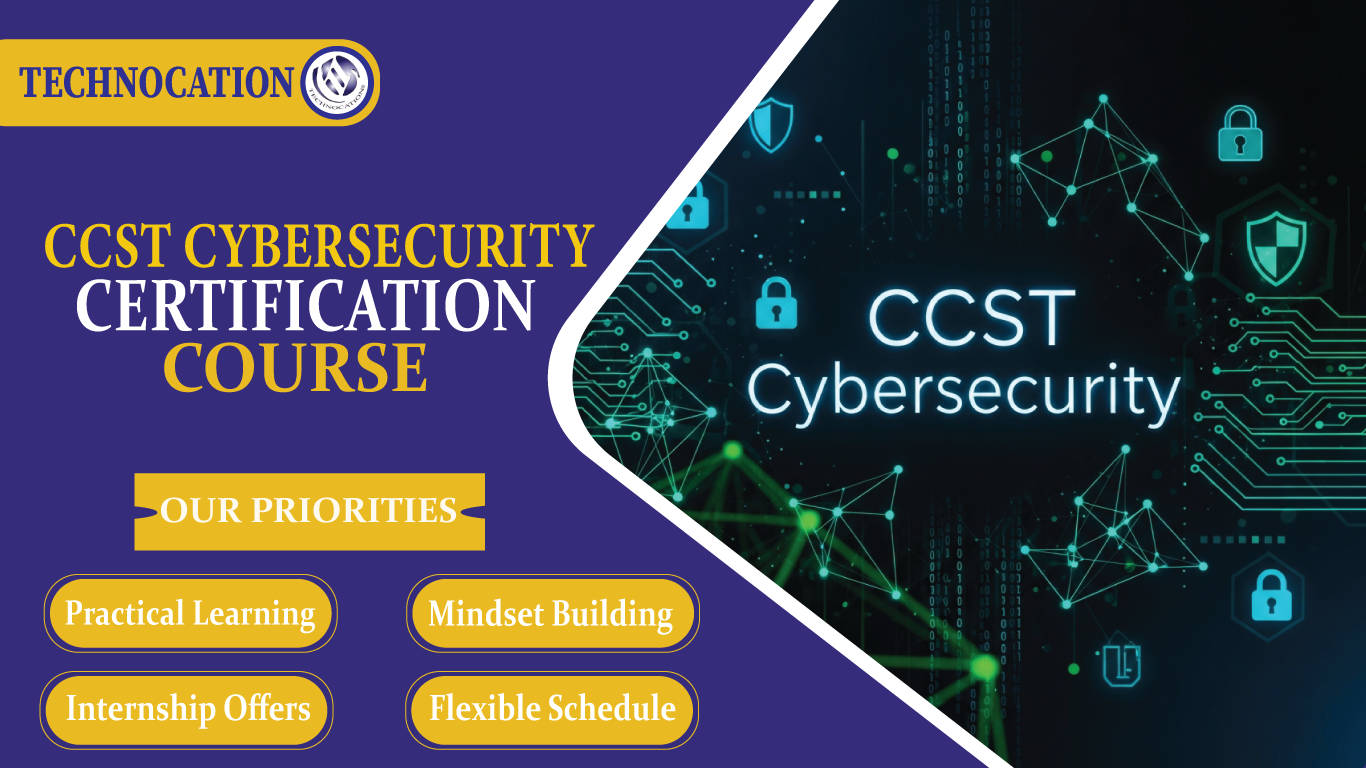 CCST cybersecurity course for beginners.